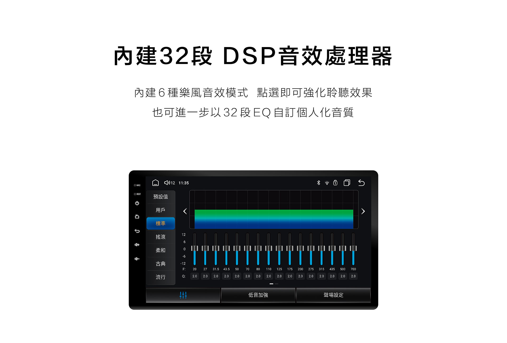 CARDIO_CQ8_基石優仕款-安卓車機_32段DSP音效軟體