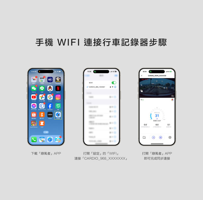 CML-968｜WIFI / BSD偵測 / 科技執法偵測 / 超廣角4K電子後視鏡