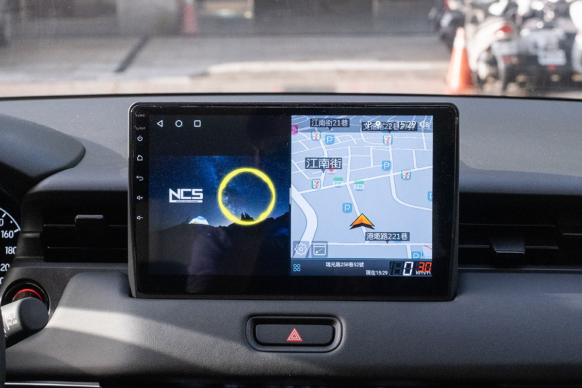 LX系列安卓機支援畫面左右分屏功能